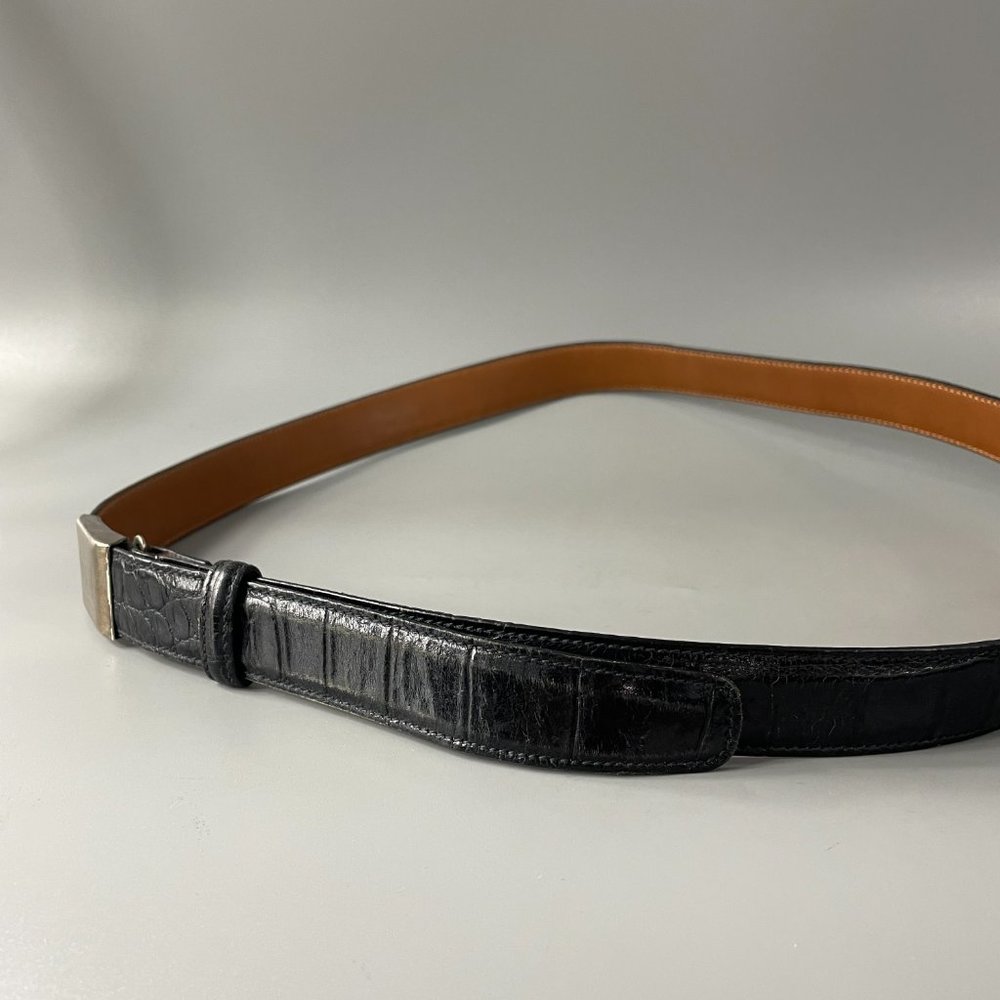 Vintage Okeechobee Handmade by Trafalgar Solid Brass Buckle, Size 38 - Picture 3 of 10